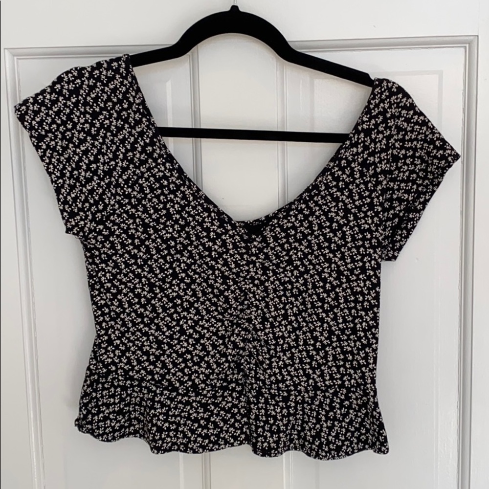 American eagle floral top